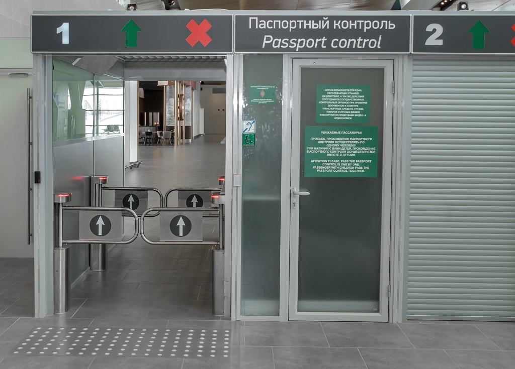 Наши калитки серии "Ростов-Дон" в ростовском аэропорту "Платов"